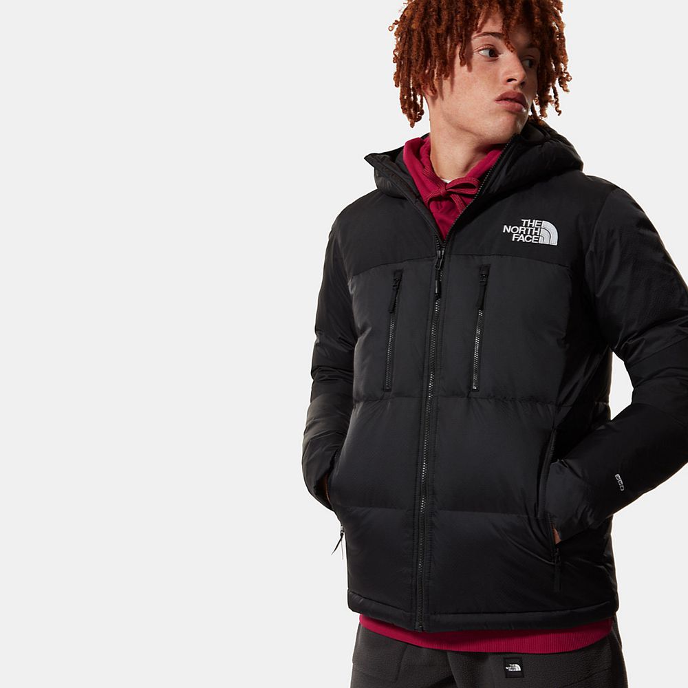 The North Face Winter Jacket Mens Australia - The North Face Himalayan Light Black (ZTS-264837)